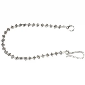 Dandy Street - vendita online - accessori uomo - catena portachiavi uomo da pantalone - lavorazione minima - argento invecchiato - Piccadilly Dandy Street - vendita online - accessori uomo - catena portachiavi uomo da pantalone - lavorazione minima - argento invecchiato - Piccadilly