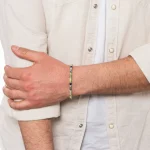 Dandy Street – vendita online – bracciale uomo – pietre naturali diaspro lapislazzuli ematite – Pietre