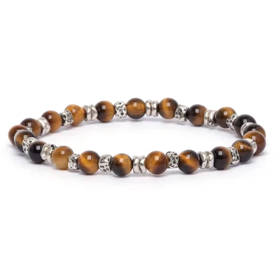 Dandy Street - vendita online - bracciale uomo - pietre naturali occhio di tigre - Occhio di tigre