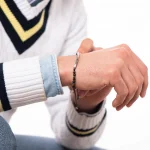 Dandy Street – vendita online – bracciali uomo di tendeza – bracciale argento 925 – pietre dure ematite pietra lavica occhio di tigre – Zed