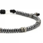 Dandy Street - vendita online - bracciali uomo di tendeza - bracciale argento 925 - pietre dure ematite - Zen
