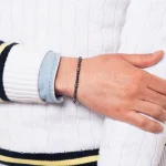 Dandy Street – vendita online – bracciali uomo di tendeza – bracciale argento 925 – pietre dure ematite – Zen