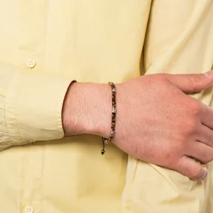 Dandy Street - vendita online - bracciali uomo di tendeza - bracciale argento 925 - pietre dure occhio di tigre - Tigre Dandy Street - vendita online - bracciali uomo di tendeza - bracciale argento 925 - pietre dure occhio di tigre - Tigre