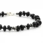 Dandy Street – vendita online – bracciali uomo di tendeza – bracciale argento 925 – pietre dure onice – Coal