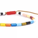 Dandy Street - vendita online - bracciali uomo di tendeza - bracciale multicolore elastico mattoncini - Dorian