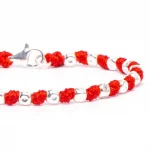 Dandy Street – vendita online – bracciali uomo di tendeza – bracciale stampa argento 925 – filo braided – chiusura moschettone – Jacob