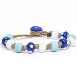 Dandy Street - vendita online - bracciali uomo di tendeza - bracciale taglia unica con perle di vetro di murano - Giudecca Dandy Street - vendita online - bracciali uomo di tendeza - bracciale taglia unica con perle di vetro di murano - Giudecca