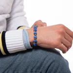 Dandy Street – vendita online – bracciali uomo di tendeza – bracciale taglia unica con perle di vetro di murano – Laguna