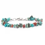 Dandy Street – vendita online – bracciali uomo di tendeza – pietre naturali aulite corallo- Bay