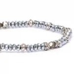 Dandy Street – vendita online – bracciali uomo di tendeza – pietre naturali pirite ematite – Milton