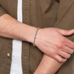 Dandy Street – vendita online – bracciali uomo di tendeza – pietre naturali pirite ematite – Milton