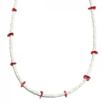 Dandy Street - vendita online collane uomo pietre naturali - accessori uomo - aulite corallo - Waia