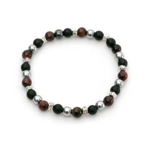 Dandy Street - shop online bracciali uomo di tendenza - bracciale elastico - bracciale uomo - bracciale pietre naturali occhio di tigre ematite onice - Chakra Dandy Street - shop online bracciali uomo di tendenza - bracciale elastico - bracciale uomo - bracciale pietre naturali occhio di tigre ematite onice - Chakra