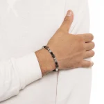 Dandy Street – shop online bracciali uomo di tendenza – bracciale elastico – bracciale uomo – bracciale pietre naturali onice ematite agata bronzite – Rocks