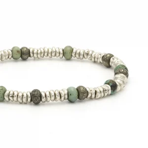 Dandy Street - shop online bracciali uomo di tendenza - bracciale elastico - bracciale uomo realizzato in Italia- bracciale pietre naturali pirite turchese africano - Shrubby Dandy Street - shop online bracciali uomo di tendenza - bracciale elastico - bracciale uomo realizzato in Italia- bracciale pietre naturali pirite turchese africano - Shrubby