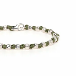 Dandy Street - shop online bracciali uomo di tendenza - bracciale uomo in argento - bracciale chiusura moschettone - Muschio Dandy Street - shop online bracciali uomo di tendenza - bracciale uomo in argento - bracciale chiusura moschettone - Muschio