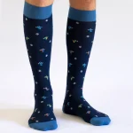 Dandy Street – vendita online – calzini uomo – calze eleganti – calze fantasia – calze con disegni ricamati – Scot Biru