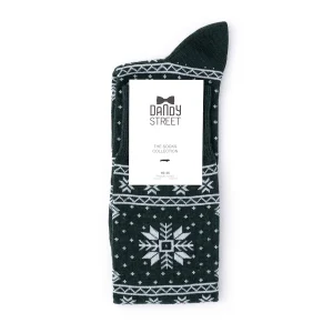 Dandy Street - shop online - accessori uomo calzini uomo cotone - calze di natale - Christmas Socks Verda Dandy Street - shop online - accessori uomo calzini uomo cotone - calze di natale - Christmas Socks Verda