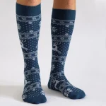 Dandy Street – shop online – accessori uomo calzini uomo cotone – calze natalizie – Christmas Socks Blua