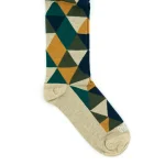 Dandy Street – shop online – accessori uomo calzini uomo cotone – calzini classici – Losanghe Piram Green