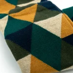 Dandy Street – shop online – accessori uomo calzini uomo cotone – calzini classici – Losanghe Piram Green