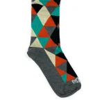 Dandy Street – shop online – accessori uomo calzini uomo cotone – calzini classici – Losanghe Piram red