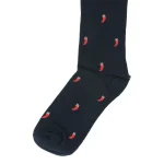 Dandy Street – shop online – accessori uomo calzini uomo cotone – Calze portafortuna in cotone da uomo – Cornetto Blue