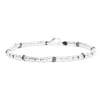 Dandy Street - shop online bracciali uomo di tendenza - bracciale murano - accessorio da uomo in argento di qualità - Barrie