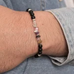 Dandy Street – shop online bracciali uomo di tendenza – bracciale elastico – bracciale elastico con onice opaco – Notis