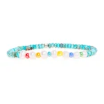 Dandy Street – shop online bracciali uomo di tendenza – bracciale elastico – bracciale estivo con perle di fiume – Amis