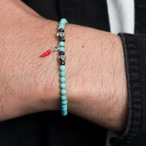 Dandy Street - shop online bracciali uomo di tendenza - bracciale uomo con cornetto portafortuna - Serie Suerte Dandy Street - shop online bracciali uomo di tendenza - bracciale uomo con cornetto portafortuna - Serie Suerte