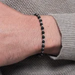 Dandy Street – shop online bracciali uomo di tendenza – bracciale uomo con pietra lavica – Thea