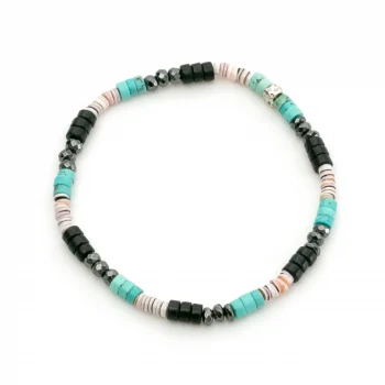 Dandy Street - shop online bracciali uomo di tendenza - bracciale elastico -bracciale uomo mare con pietre - Tulav