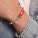 Dandy Street – shop online bracciali uomo di tendenza – bracciale elastico – bracciale uomo realizzato a mano – Kastov
