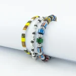 Dandy Street – vendita online – accessori uomo – bracciali uomo – set bracciali – tris bracciali – bracciali pietre dure – set di bracciali stilosi e trendy – Tris#14