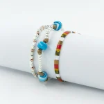 Dandy Street – vendita online – accessori uomo – bracciali uomo – set bracciali – tris bracciali – bracciali pietre dure – trittico di bracciali da uomo originali – Tris#13