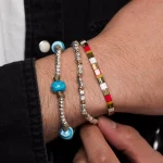 Dandy Street – vendita online – accessori uomo – bracciali uomo – set bracciali – tris bracciali – bracciali pietre dure – trittico di bracciali da uomo originali – Tris#13