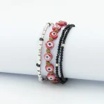Dandy Street – vendita online – accessori uomo – bracciali uomo – set bracciali – tris bracciali – bracciali pietre dure – tris bracciali da uomo di tendenza – Tris#17