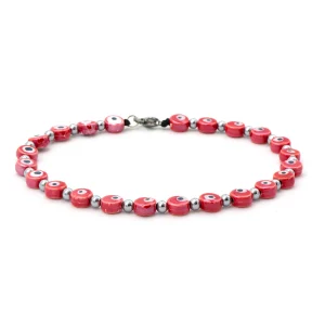 Dandy Street - shop online - cavigliera di tendenza made in italy - cavigliera da uomo Lucky per l'estate - Lucky Red Dandy Street - shop online - cavigliera di tendenza made in italy - cavigliera da uomo Lucky per l'estate - Lucky Red