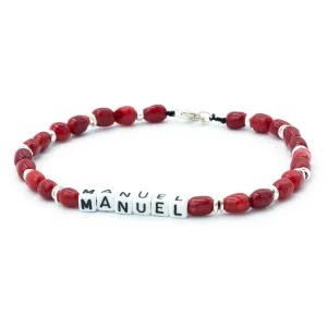 Dandy Street - shop online - cavigliera di tendenza made in italy - cavigliera da uomo personalizzabile estivo - Coral Dandy Street - shop online - cavigliera di tendenza made in italy - cavigliera da uomo personalizzabile estivo - Coral