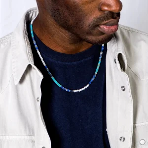 Dandy Street - shop online - collane uomo con pietre naturali - Collana con diaspro imperiale - Yolo Dandy Street - shop online - collane uomo con pietre naturali - Collana con diaspro imperiale - Yolo