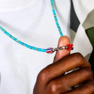 Dandy Street - shop online - collane uomo con pietre naturali - Collana da uomo con diaspro imperiale - Kinley Dandy Street - shop online - collane uomo con pietre naturali - Collana da uomo con diaspro imperiale - Kinley