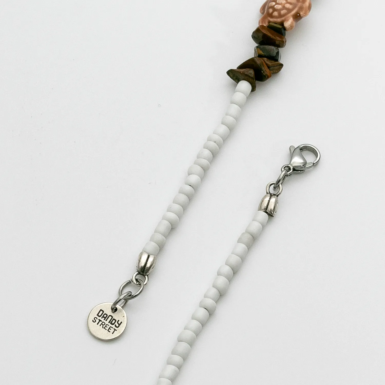 Dandy Street - shop online - collane uomo con pietre naturali - Collana da uomo con occhio di tigre - Taket