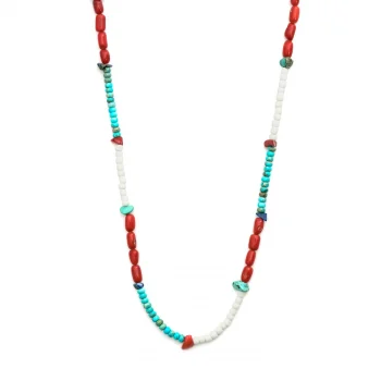 Dandy Street - shop online - collane uomo con pietre naturali - Collana da uomo con pietre turchese - Oks