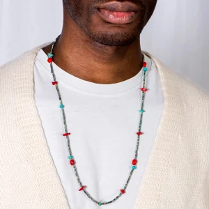 Dandy Street - shop online - collane uomo con pietre naturali - Collana pietre naturali - Yekos Dandy Street - shop online - collane uomo con pietre naturali - Collana pietre naturali - Yekos