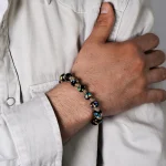 Dandy Street – shop online bracciali uomo di tendenza – Bracciali con Murrine veneziane – Bracciale da uomo alla moda – Fortino