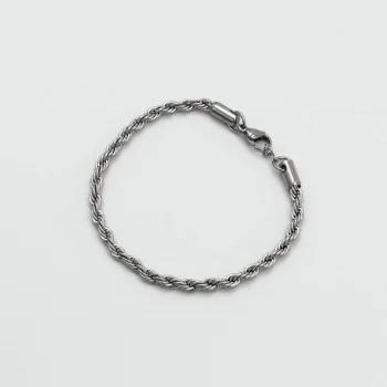 Dandy Street - shop online bracciali uomo di tendenza - Bracciale da uomo con catena torchon - Awos