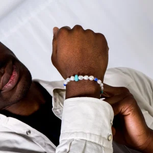 Dandy Street - shop online bracciali uomo di tendenza - Bracciale da uomo con perle - Pearl Dandy Street - shop online bracciali uomo di tendenza - Bracciale da uomo con perle - Pearl