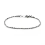 Dandy Street – shop online bracciali uomo di tendenza – Bracciale da uomo elegante in acciaio – Swans