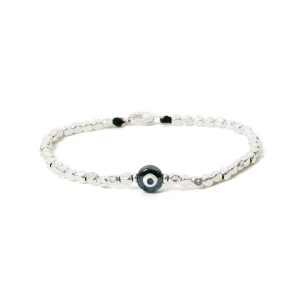 Dandy Street - shop online bracciali uomo di tendenza - bracciale Serie Lucky - Bracciale da uomo in argento 925 - Grey Eye Dandy Street - shop online bracciali uomo di tendenza - bracciale Serie Lucky - Bracciale da uomo in argento 925 - Grey Eye